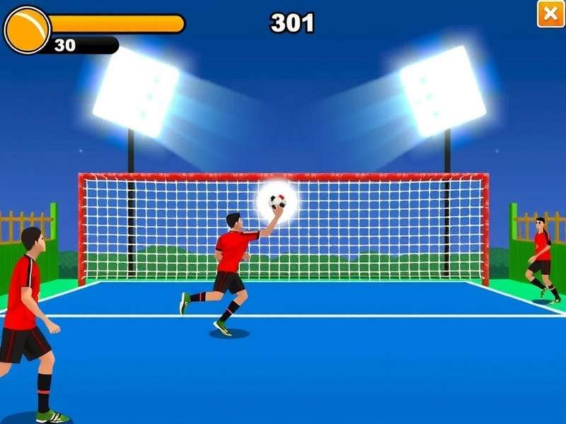 Intense handball action in Bharat Handball Warrior Bharat Handball Warrior Game Screenshot